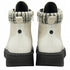 Lotus Grey Patent Jojo Ankle Boots - Chunky Lace-Up Style ULB350GP00
